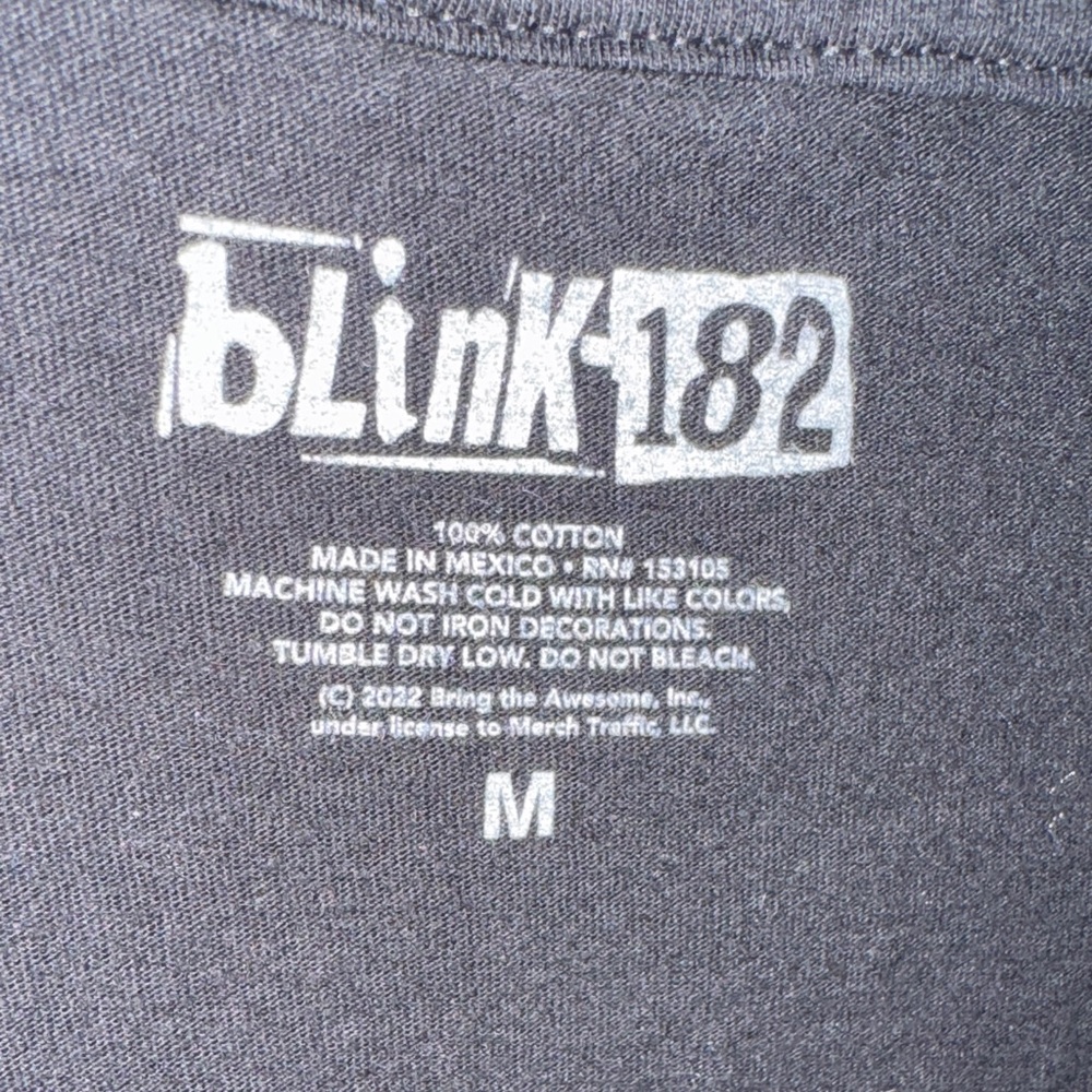 Blink-182 Enema of the State T Shirt - Short Sleeve, size M, Unisex - Picture 3 of 5